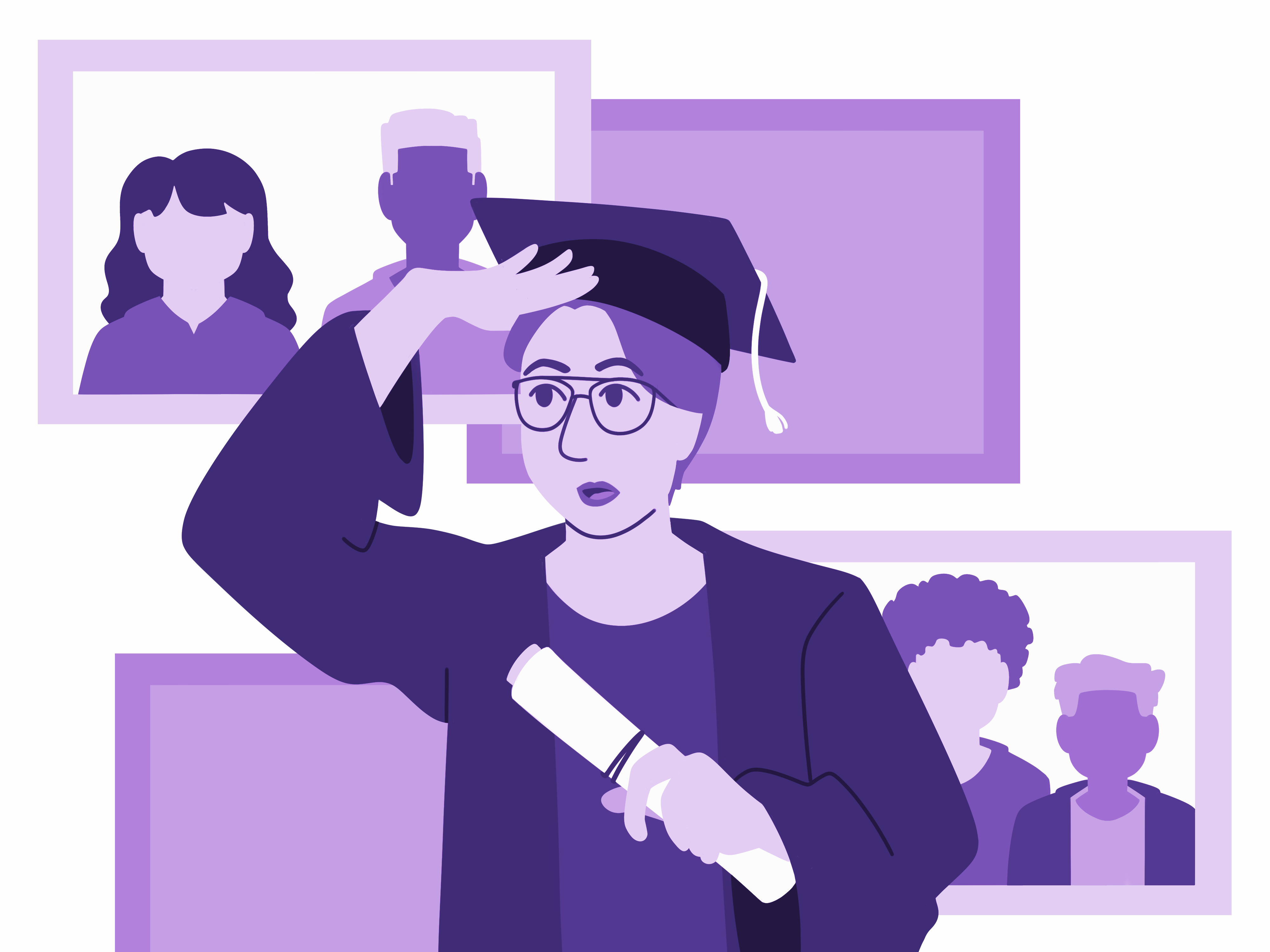 Mallory Explore Groups Illustration