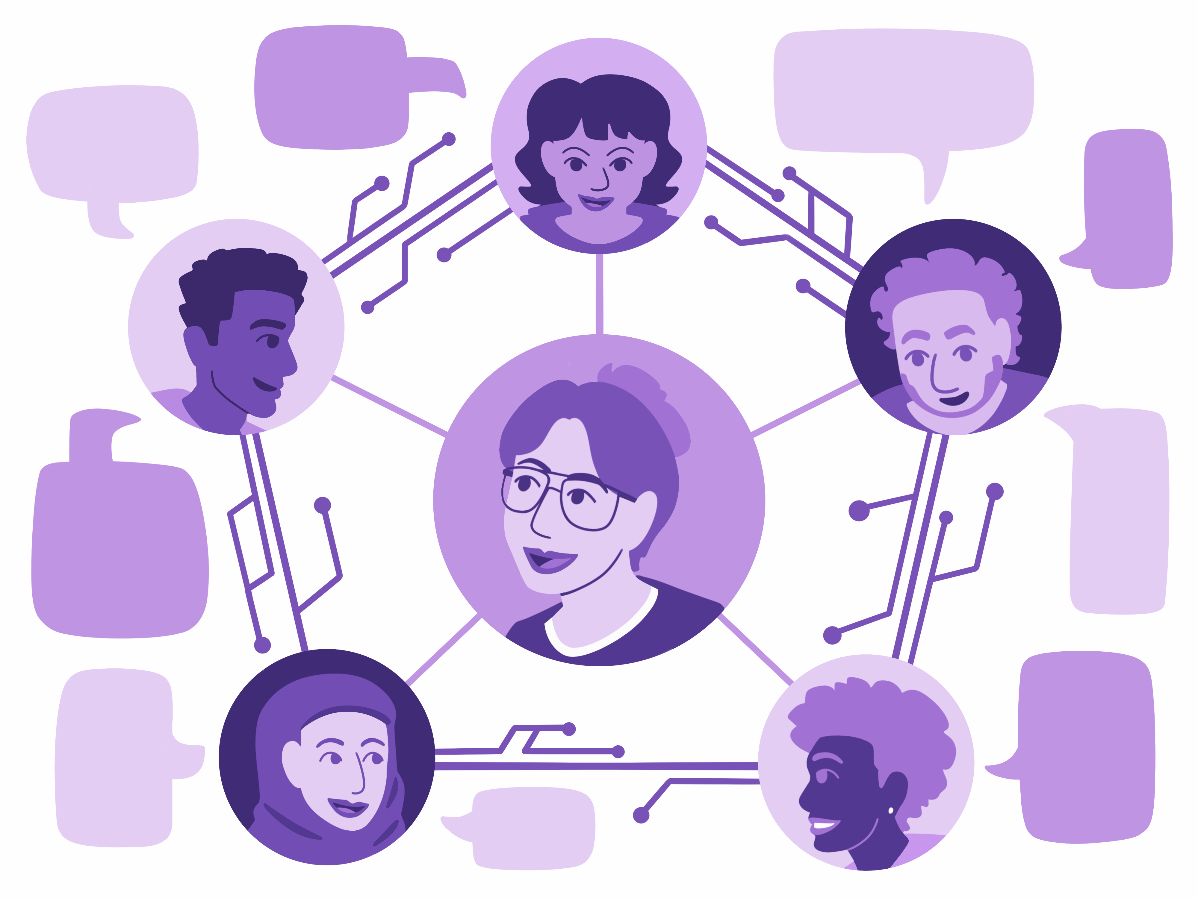 Mallory Networking Illustration