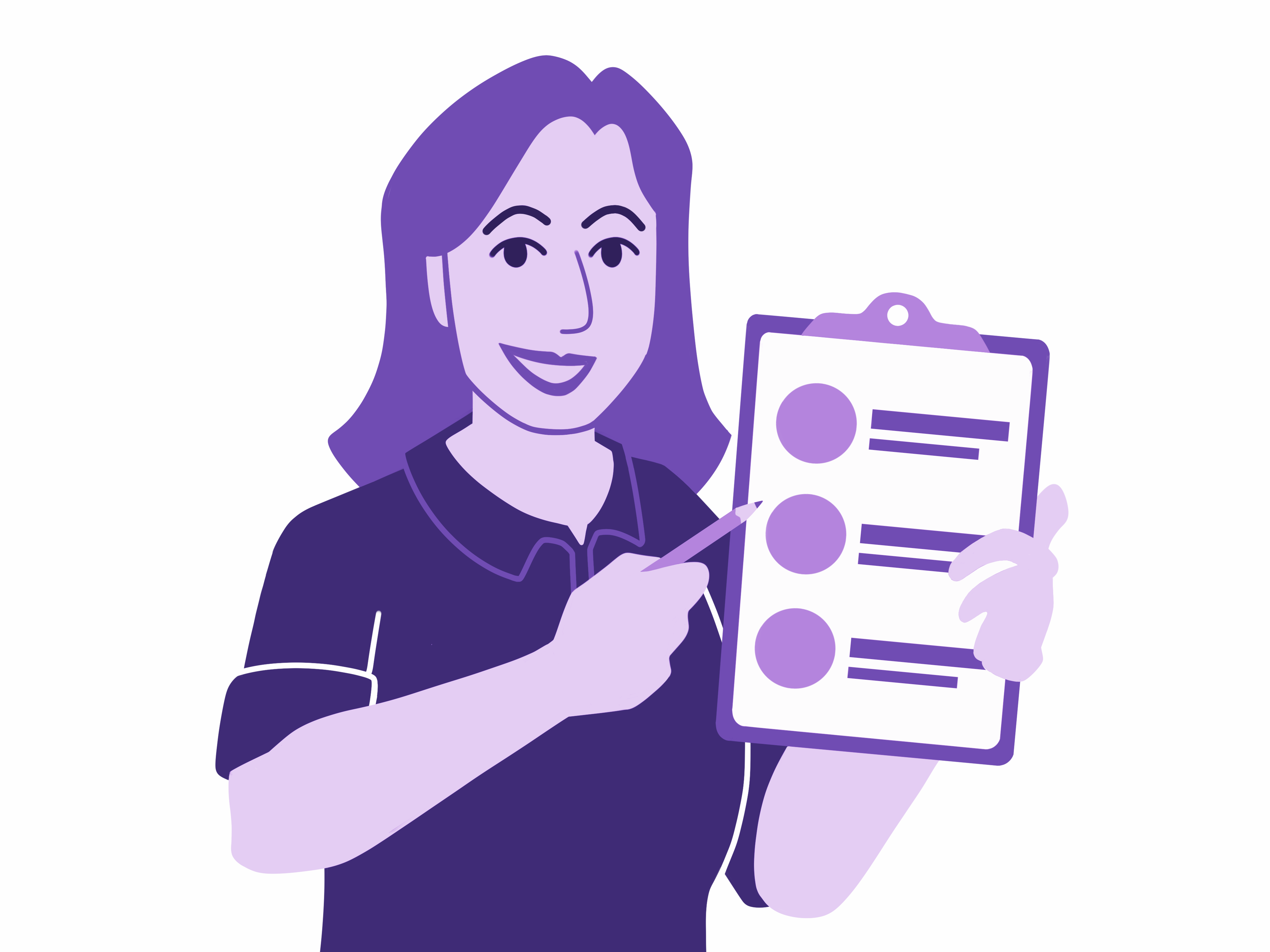 Sonya Use Lists Illustration